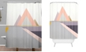 Deny Designs Iveta Abolina Bloc de couleur I Shower Curtain